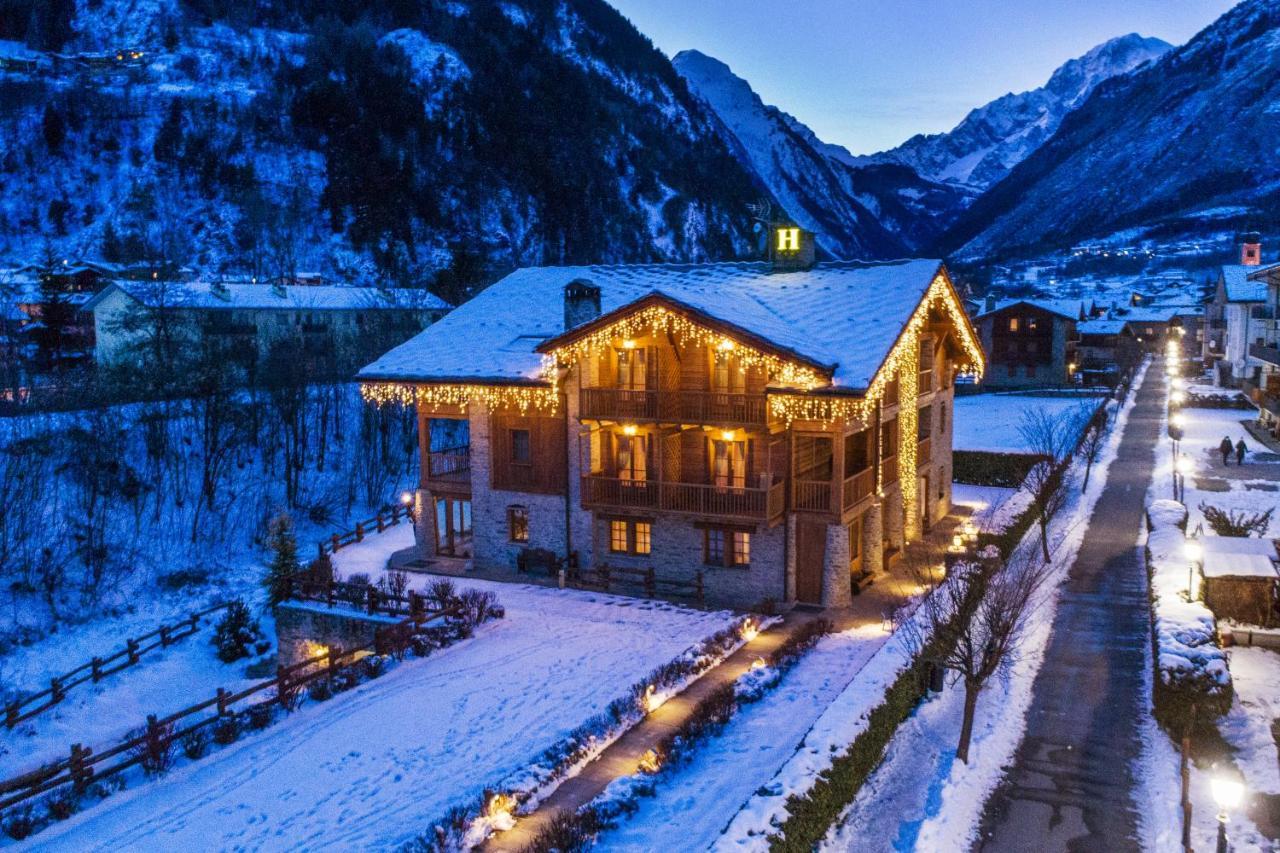 Hotel Les Montagnards Morgex Extérieur photo